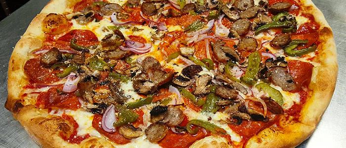 Spicy Beef Pizza  10" 
