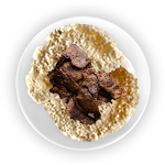 Lamb Doner Meat & Chips 